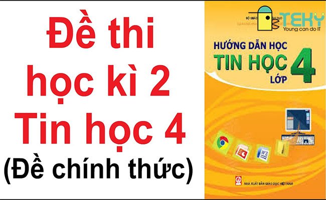 đề thi lớp 4
