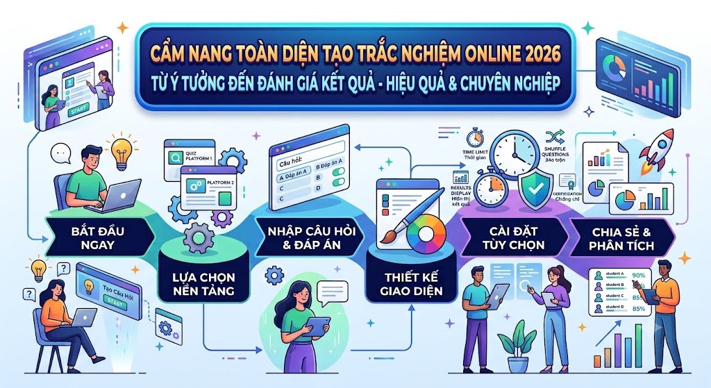 Tạo Trắc Nghiệm Online